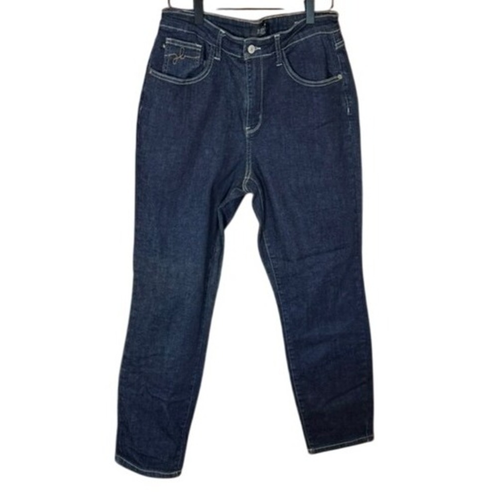 Judy Blue Mom Jeans Size 11/30 Dark Wash Denim High Rise Stretch Ankle JB88273